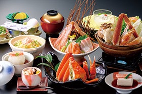 社・加西・福崎 発
№5913 【三朝館】三朝温泉で選べるかに会席1